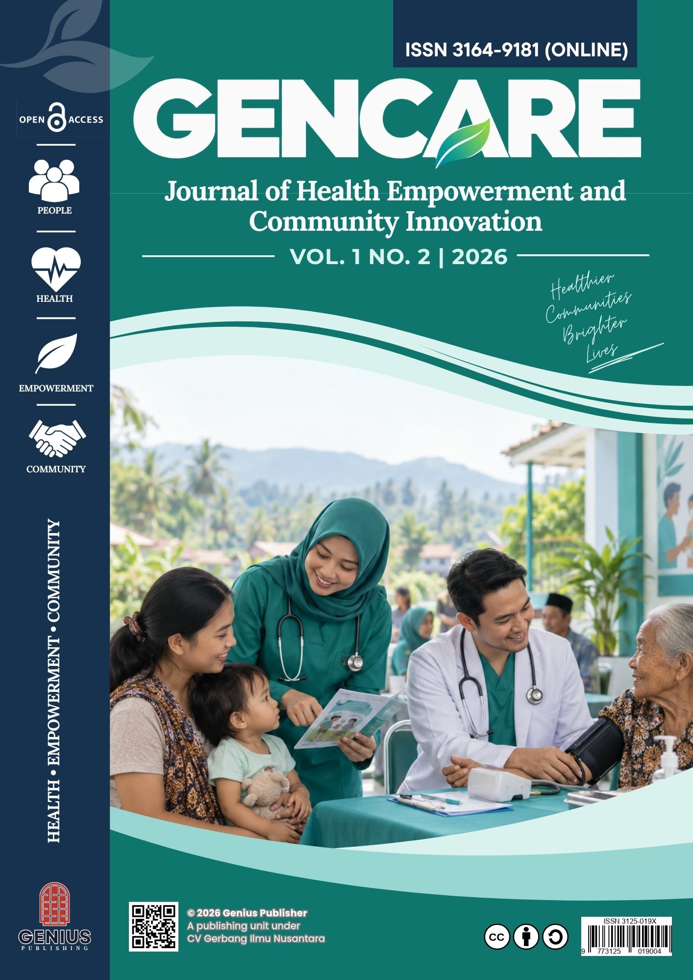 					View Vol. 1 No. 2 (2026): Empowering Patients and Families Through Health Education and Self-Management Support
				